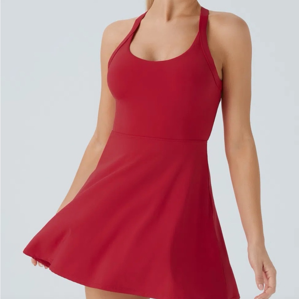 Backless Twisted Active Dress - image 2